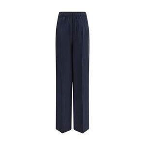 Prada Women Washed Silk Pants